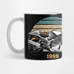 Suzuki Hayabusa 1999 Vintage Motorcycle Design Mug